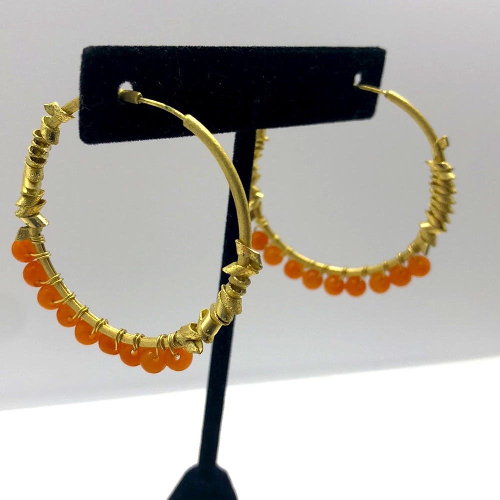 Gold Wrap Earrings